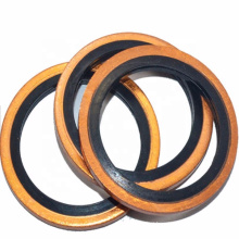 2021 Top product dowty seals washer NBR and iron steel rubber product bonded seal